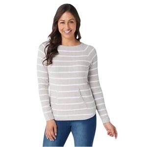 Barefoot Dreams CozyChic Ultra Lite Striped Pullover Sweater